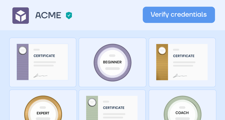 Credentials portal