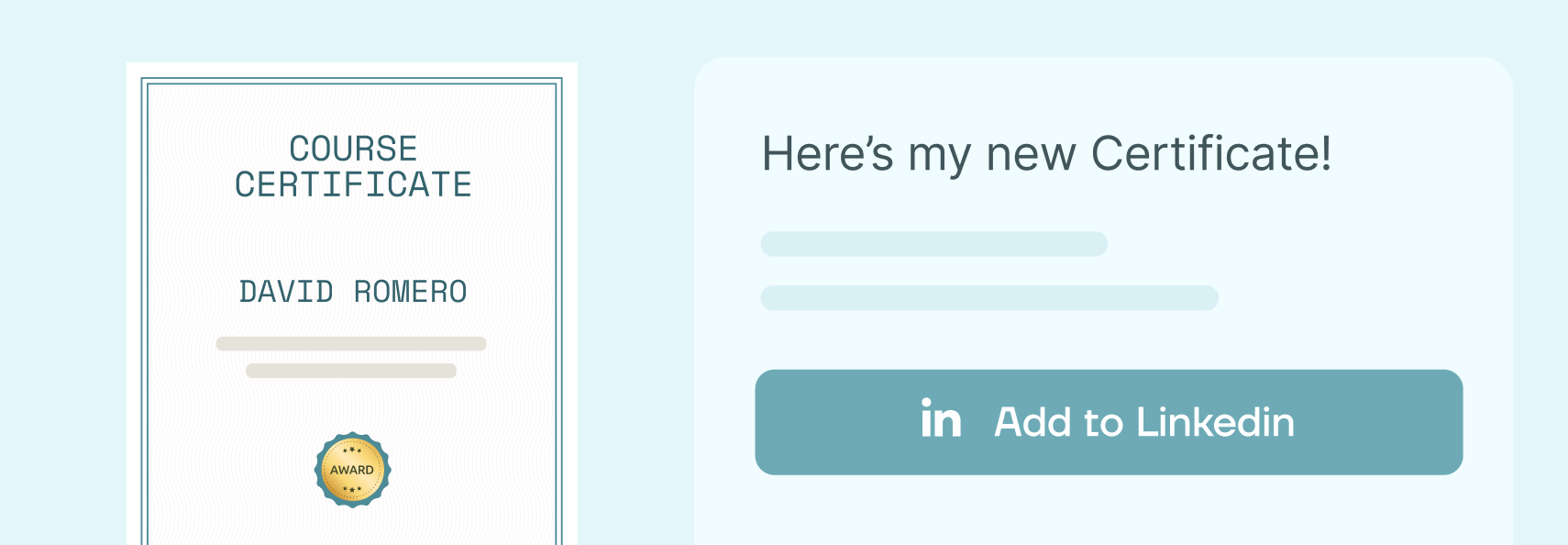 LinkedIn credentials