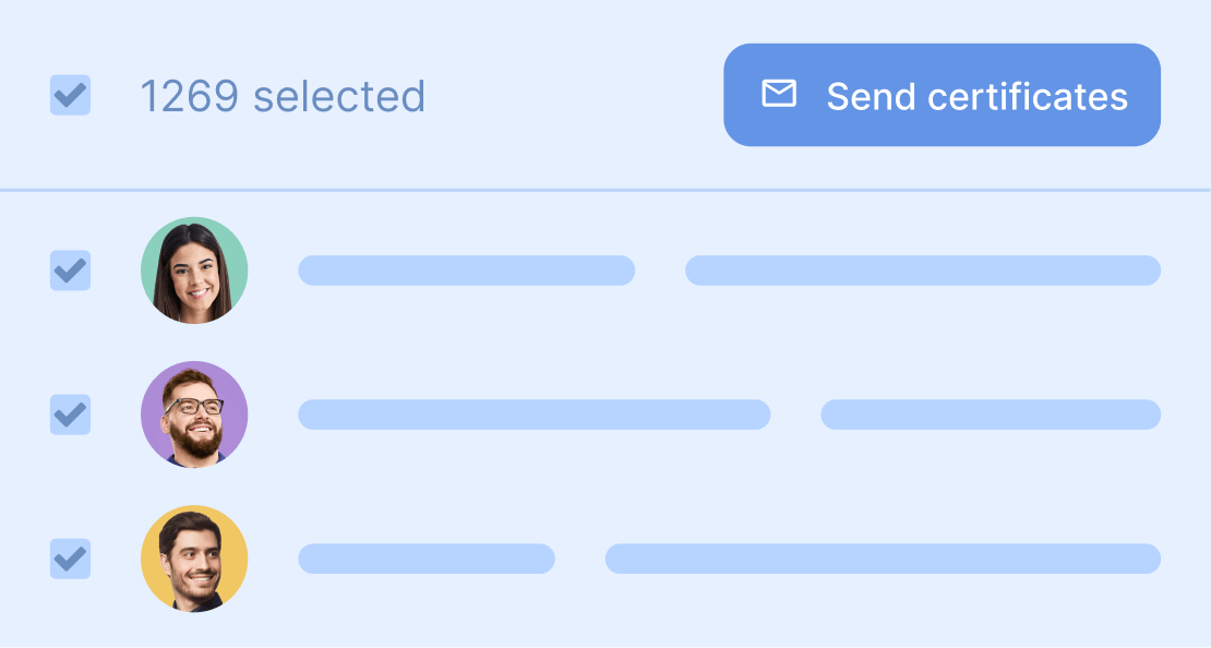 Generate in bulk