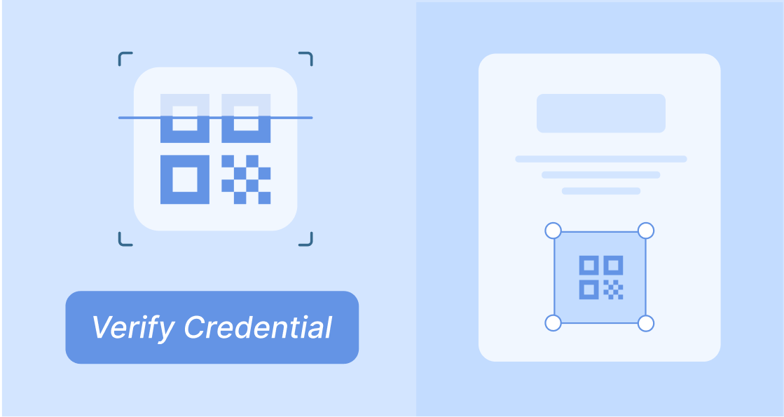 QR codes for certificates