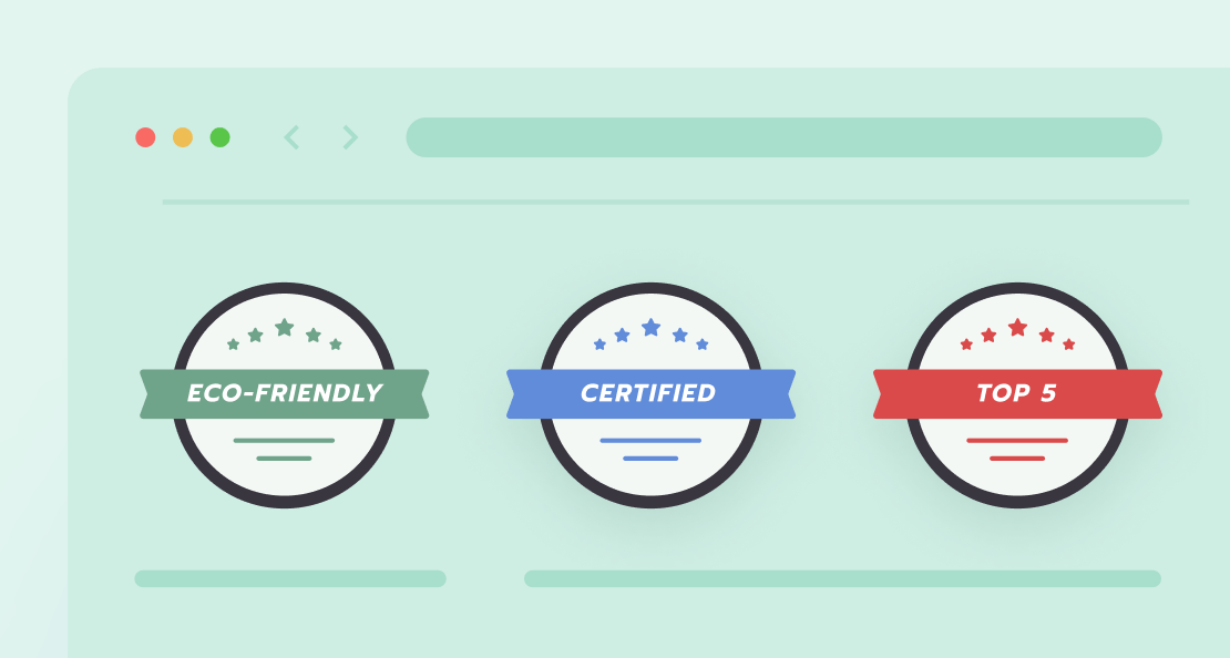 Certification badges for your website
