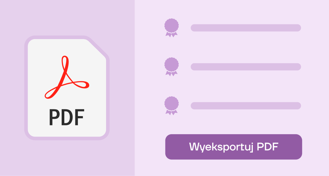 Tworzenie zbiorcze certyfikatów PDF