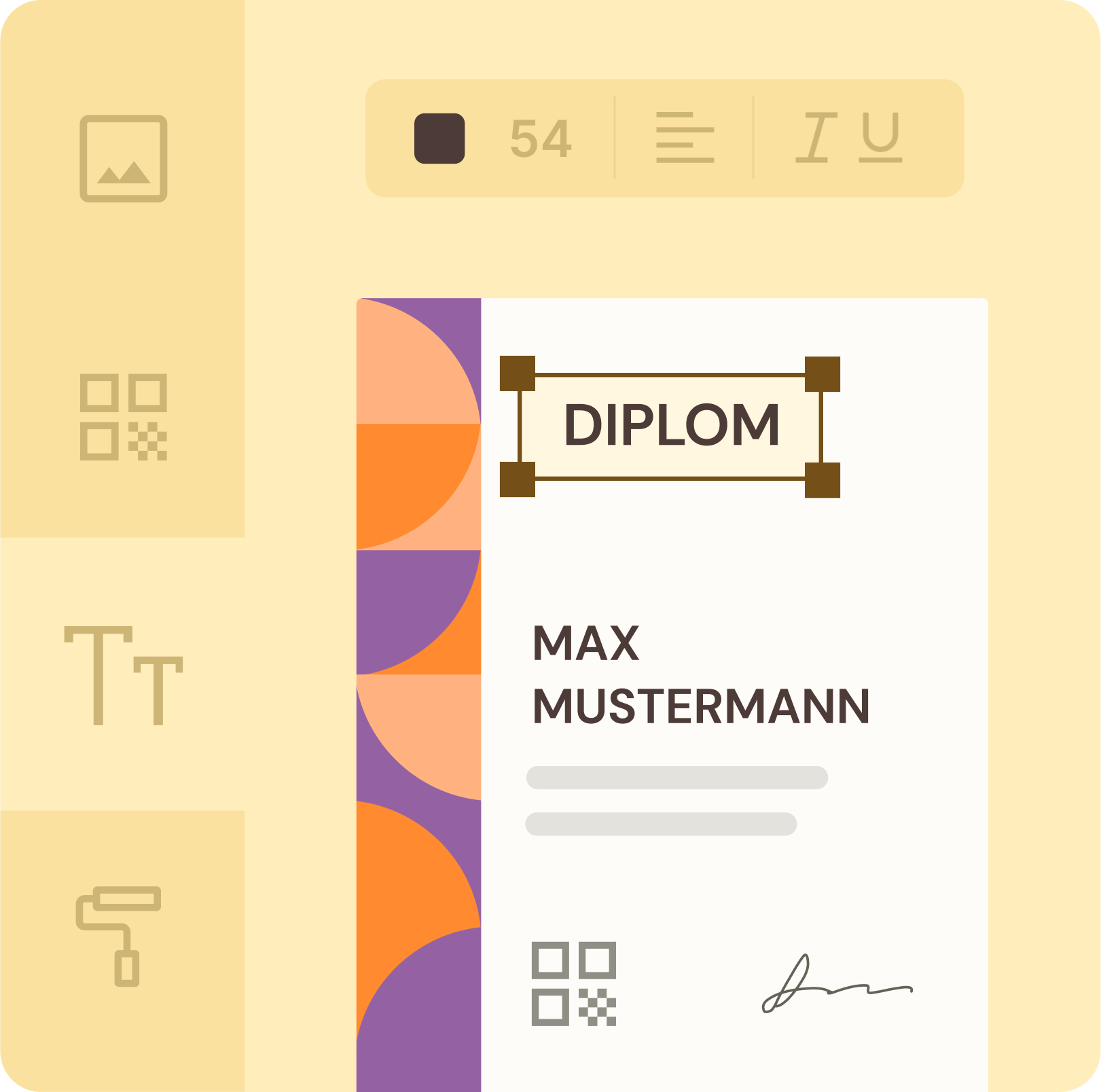 Professionelle Zertifikat-Designs in wenigen Minuten erstellen