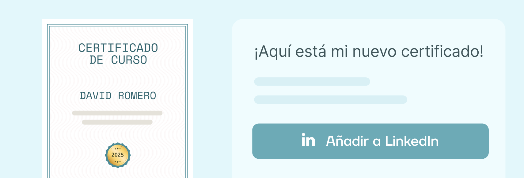 Credenciales de LinkedIn