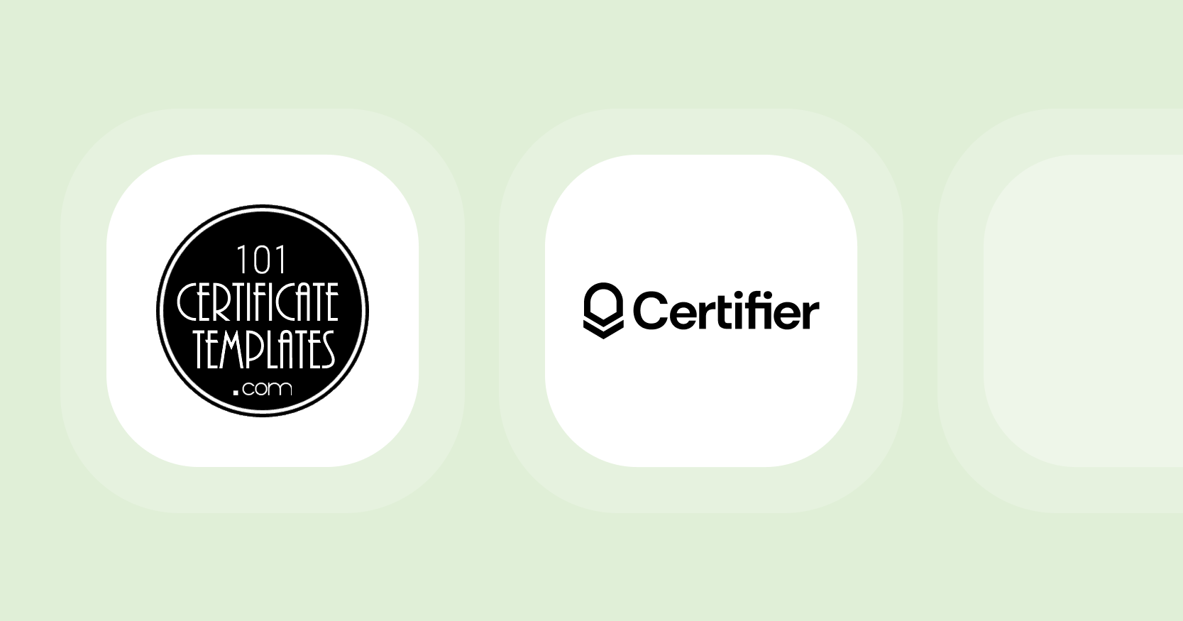 A List of the Top 101 Certificate Templates' Alternatives cover image