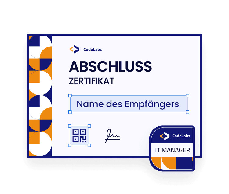Blue CTA certificate