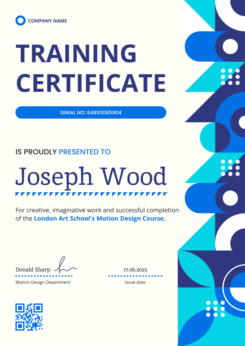 Certificate thumbnail Certificate thumbnail
