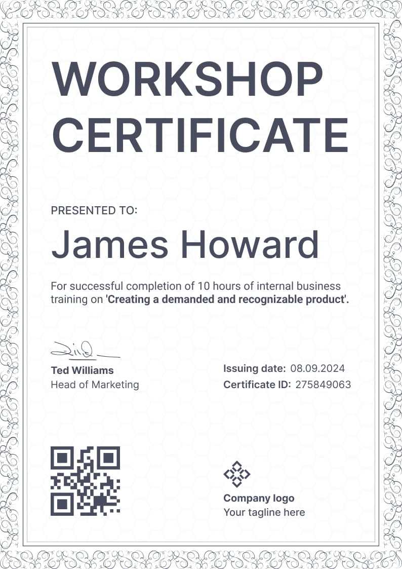 Certificate thumbnail Certificate thumbnail
