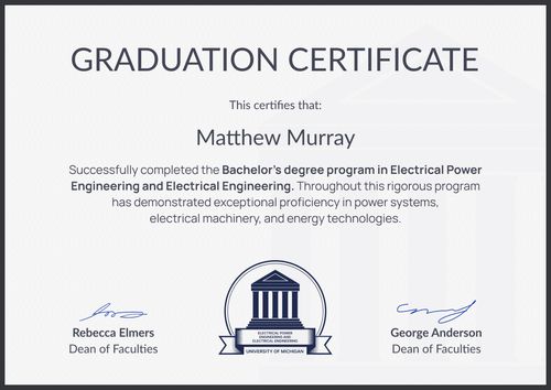 Subtle professional graduation certificate template landscape Subtle professional graduation certificate template landscape