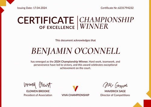 Casual and modern association award certificate template Casual and modern association award certificate template