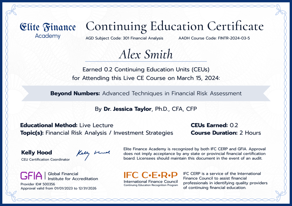 Free Professional CEU Certificate Template - Edit & Download Landscape Free Professional CEU Certificate Template - Edit & Download Landscape