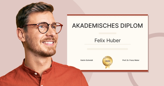 14 Diplom Vorlagen kostenlos zum Download