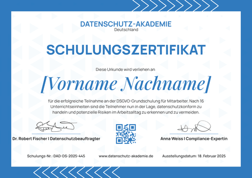 Klassische schlichte Schulungszertifikat Vorlage – Querformat Klassische schlichte Schulungszertifikat Vorlage – Querformat