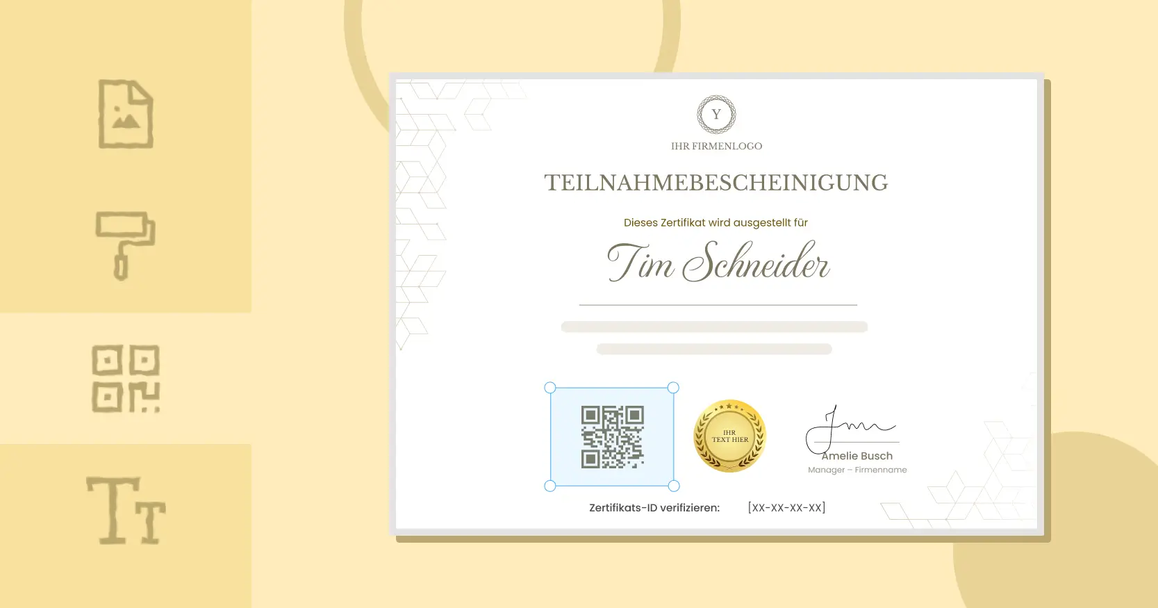 Zertifikat mit QR-Code erstellen – So geht’s 2026 cover image Zertifikat mit QR-Code erstellen – So geht’s 2026 cover image