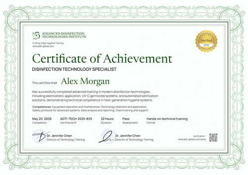 Sanitization Certificate Template in Green Landscape Sanitization Certificate Template in Green Landscape
