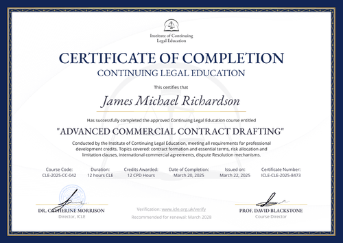 Free Formal Lawyer Certificate Template – Landscape Free Formal Lawyer Certificate Template – Landscape