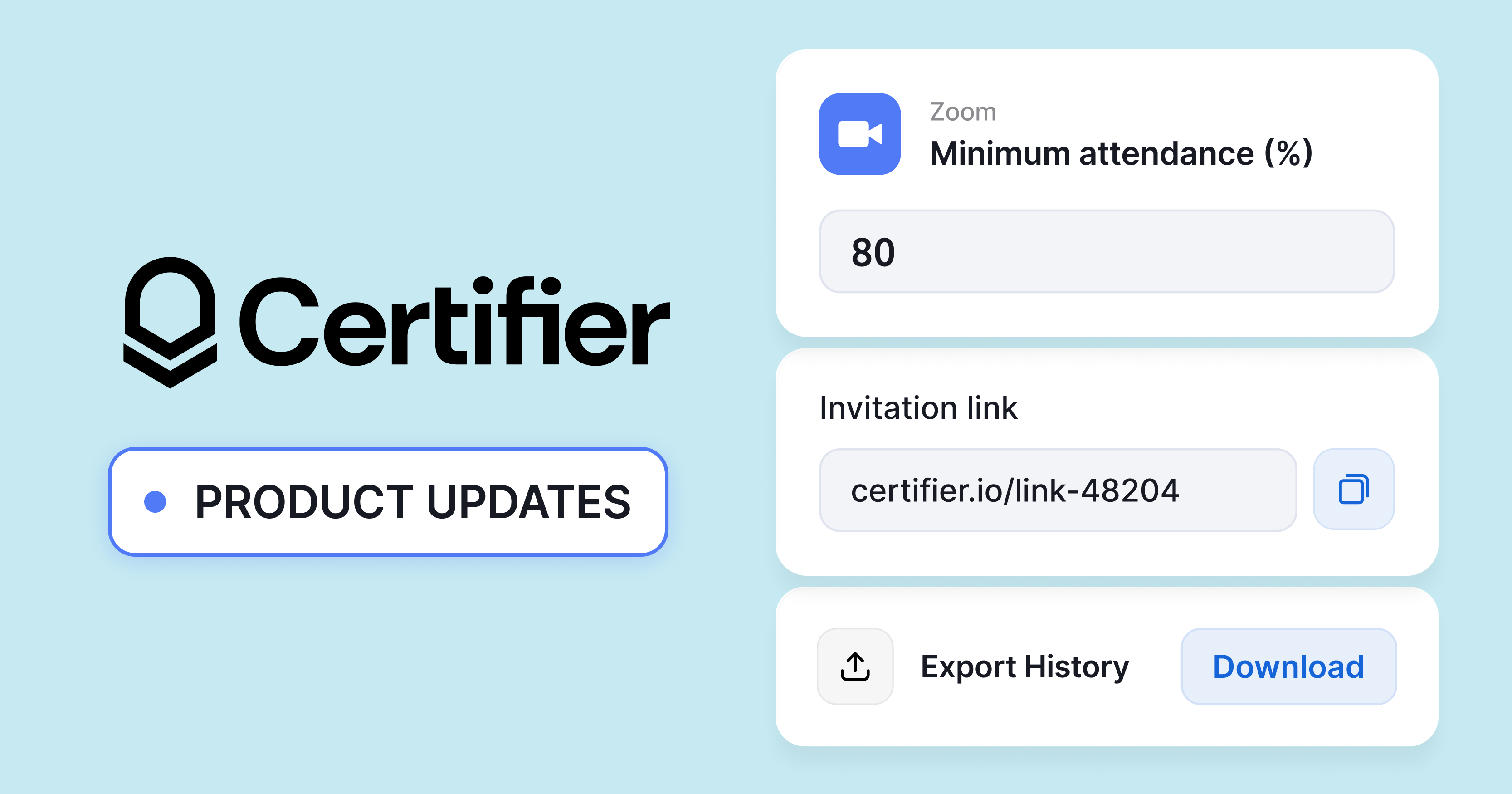 What's New in Certifier: September 2026 cover image What's New in Certifier: September 2026 cover image